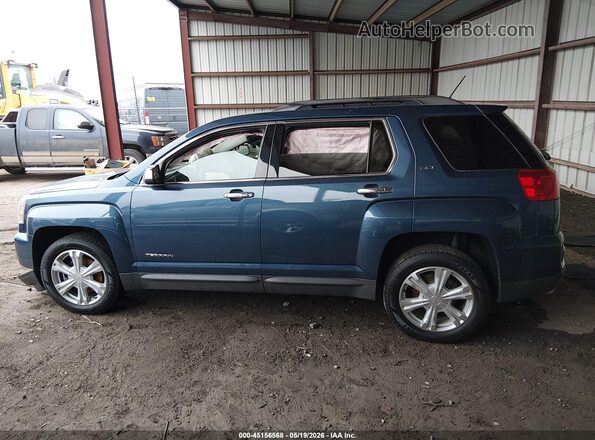 2GKFLUEK5H6130530 2017 GMC TERRAIN Blue Սալոնի հետևի տեսք