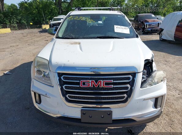 2GKFLUEK7G6126770 2016 GMC TERRAIN Белый Вид щитка приборов