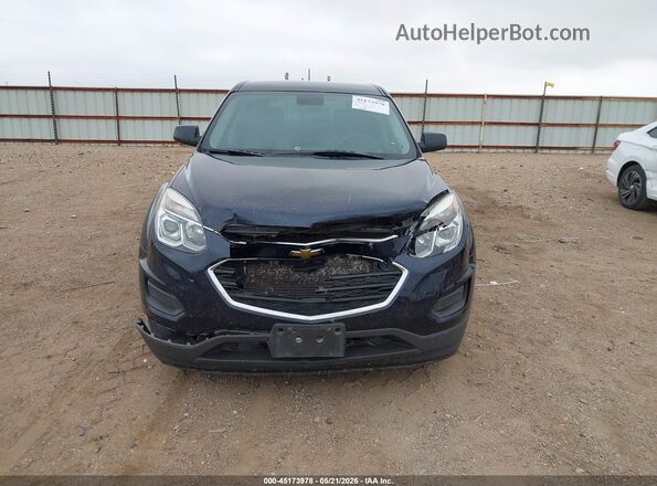 2GNALBEK2H1544508 2017 CHEVROLET EQUINOX Dark Blue Вид щитка приладів