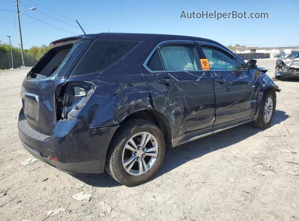 2GNALBEK3H1536966 2017 CHEVROLET EQUINOX Синий Задняя правая четверть