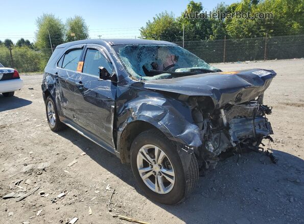 2GNALBEK3H1536966 2017 CHEVROLET EQUINOX Синий Передняя правая четверть
