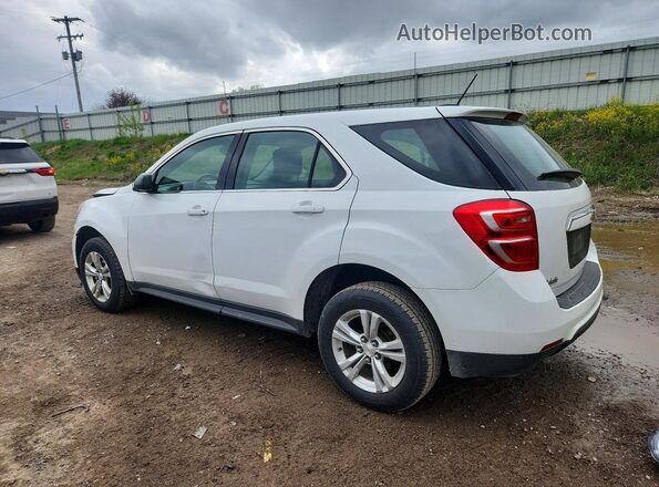2GNALBEK4G1148627 2016 CHEVROLET EQUINOX White უკანა მარცხენა