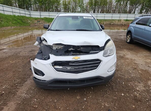 2GNALBEK4G1148627 2016 CHEVROLET EQUINOX White წინა ხედი