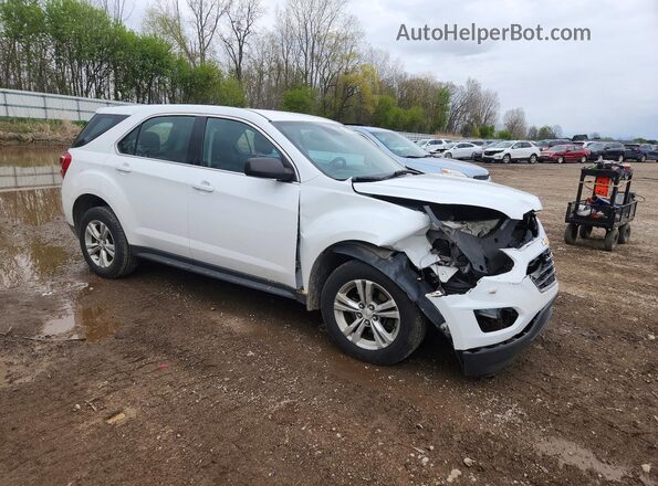 2GNALBEK4G1148627 2016 CHEVROLET EQUINOX White წინა მარჯვენა