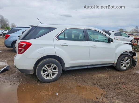 2GNALBEK4G1148627 2016 CHEVROLET EQUINOX White უკანა მარჯვენა