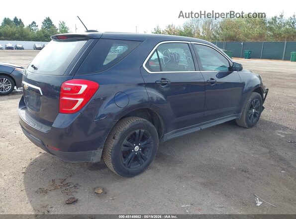 2GNALBEK4H1526334 2017 CHEVROLET EQUINOX Dark Blue უკანა მარჯვენა