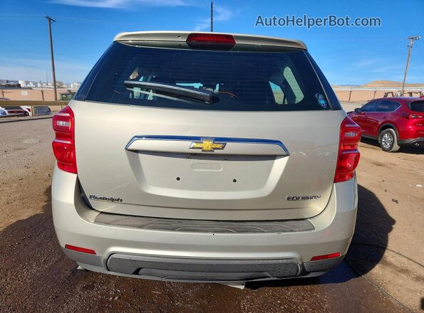 2GNALBEK5G1147423 2016 CHEVROLET EQUINOX Silver 