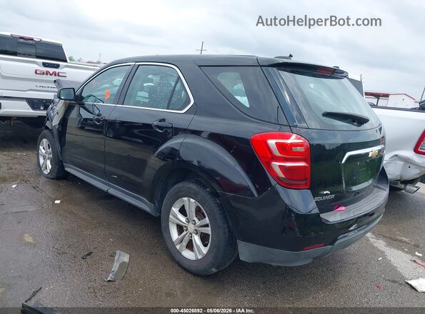 2GNALBEK5H1506870 2017 CHEVROLET EQUINOX Black Trasero izquierdo