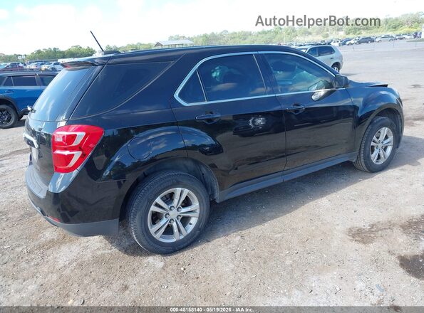 2GNALBEK5H1532837 2017 CHEVROLET EQUINOX Black Trasero derecho