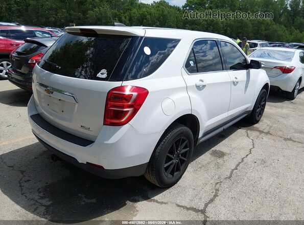 2GNALBEK7H1534394 2017 CHEVROLET EQUINOX White Задня права чверть