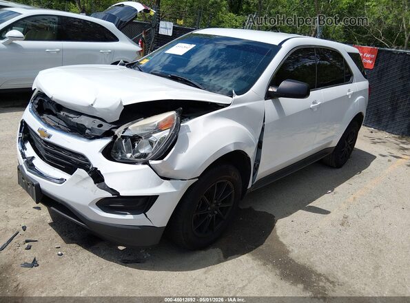 2GNALBEK7H1534394 2017 CHEVROLET EQUINOX White Передня ліва чверть