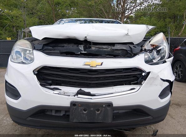 2GNALBEK7H1534394 2017 CHEVROLET EQUINOX White Вид спереду