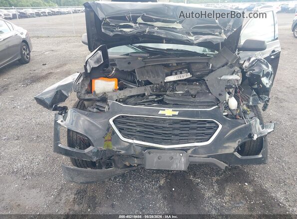 2GNALBEK7H1547193 2017 CHEVROLET EQUINOX Black Դիմացի տեսք