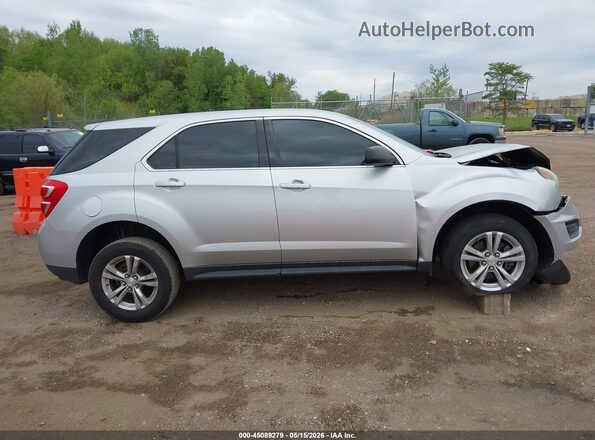 2GNALBEK8H1573835 2017 CHEVROLET EQUINOX Silver Սալոնի հետևի տեսք