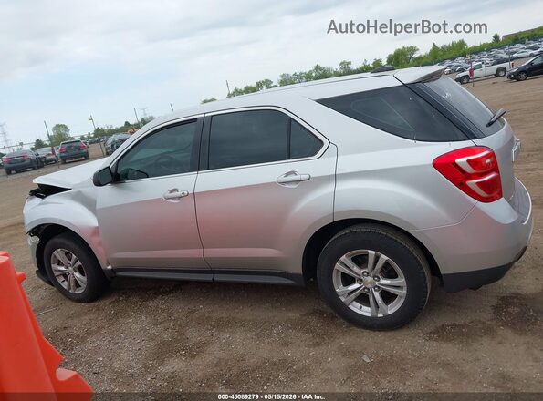 2GNALBEK8H1573835 2017 CHEVROLET EQUINOX Silver Սալոնի 360 աստիճան տեսք