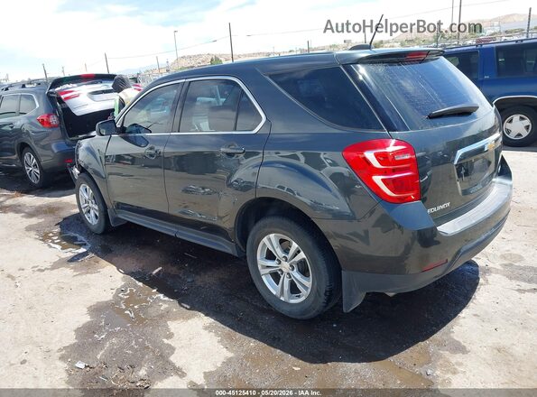2GNALBEK8H1611046 2017 CHEVROLET EQUINOX Серый Задняя левая четверть