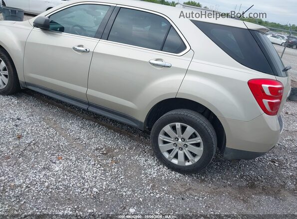 2GNALBEK9G1129796 2016 CHEVROLET EQUINOX Gold 
