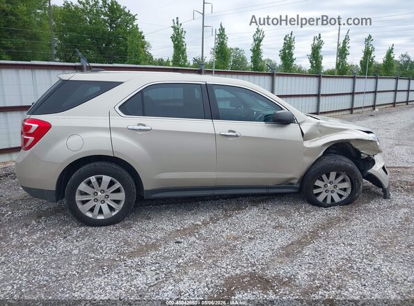 2GNALBEK9G1129796 2016 CHEVROLET EQUINOX Gold 