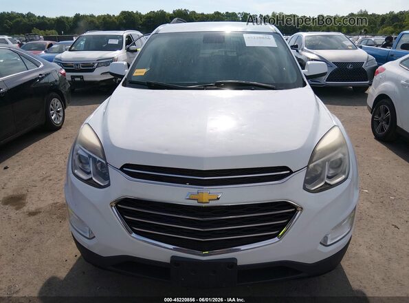2GNALCEK0H1584267 2017 CHEVROLET EQUINOX White Vista del cuadro de instrumentos