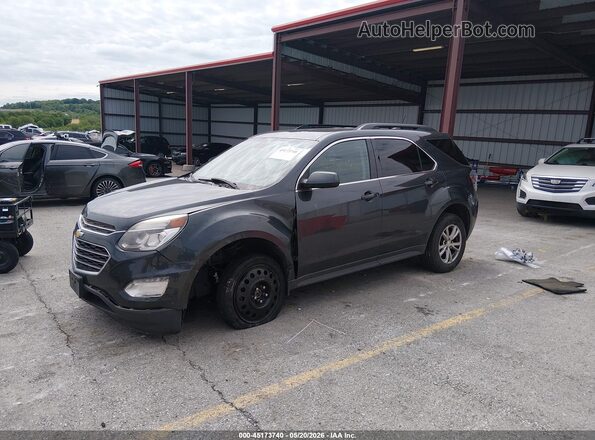 2GNALCEK0H1610558 2017 CHEVROLET EQUINOX Черный Передняя левая четверть