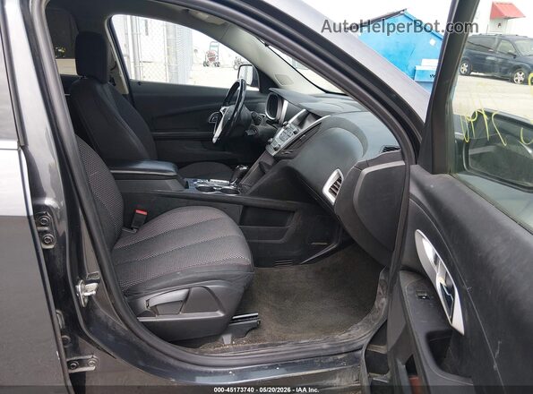 2GNALCEK0H1610558 2017 CHEVROLET EQUINOX Черный Вид салона спереди
