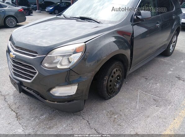 2GNALCEK0H1610558 2017 CHEVROLET EQUINOX Черный Вид спереди