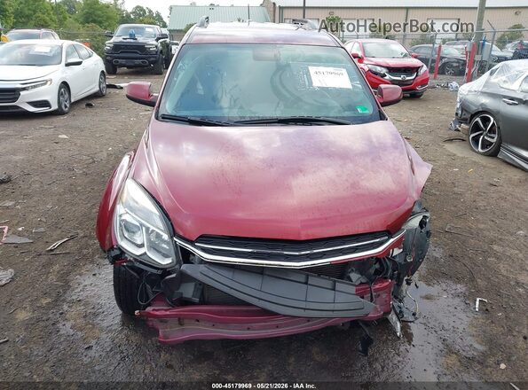 2GNALCEK2H6223416 2017 CHEVROLET EQUINOX Burgundy Вид задньої частини салону