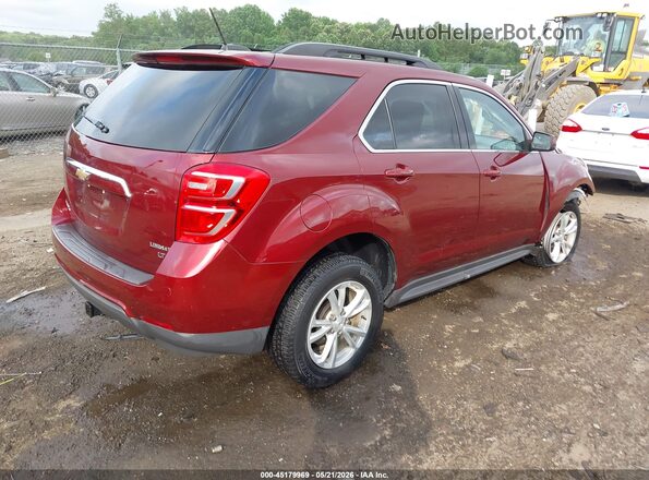 2GNALCEK2H6223416 2017 CHEVROLET EQUINOX Burgundy Задня права чверть