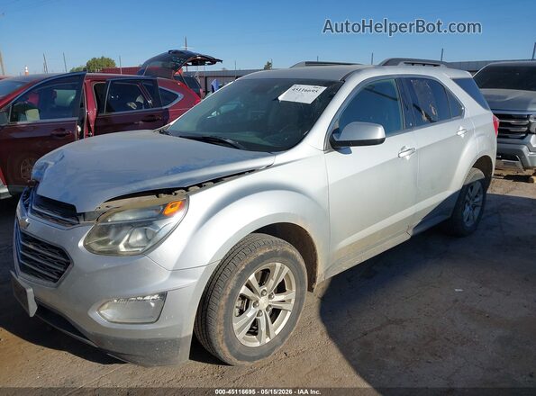 2GNALCEK5G6128718 2016 CHEVROLET EQUINOX Silver Przód lewy