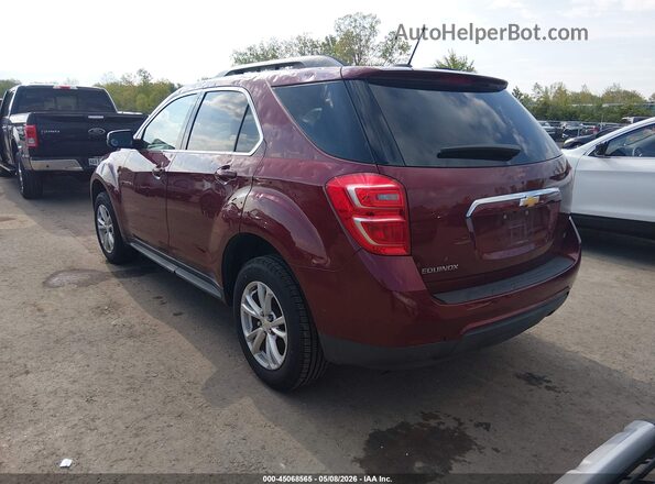 2GNALCEK5H1606604 2017 CHEVROLET EQUINOX Темно-бордовый 