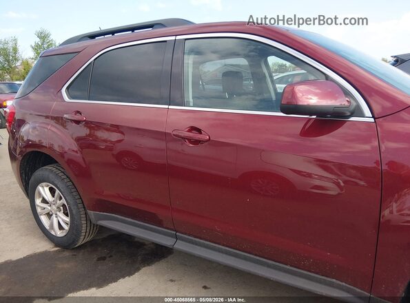 2GNALCEK5H1606604 2017 CHEVROLET EQUINOX Темно-бордовый 