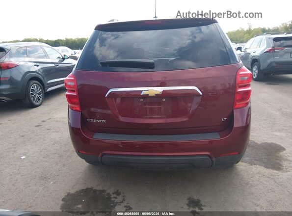 2GNALCEK5H1606604 2017 CHEVROLET EQUINOX Темно-бордовый 