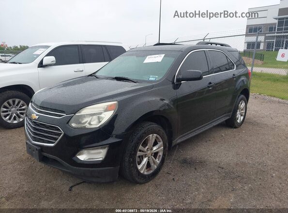 2GNALCEK6G1181277 2016 CHEVROLET EQUINOX Черный Передняя левая четверть