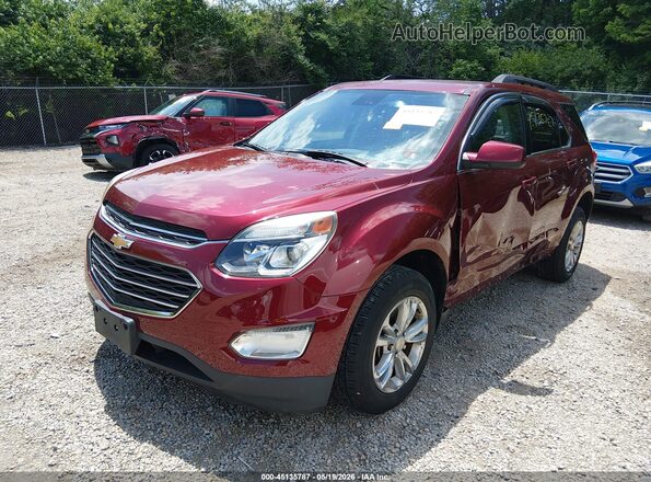 2GNALCEK6G6144572 2016 CHEVROLET EQUINOX Red 