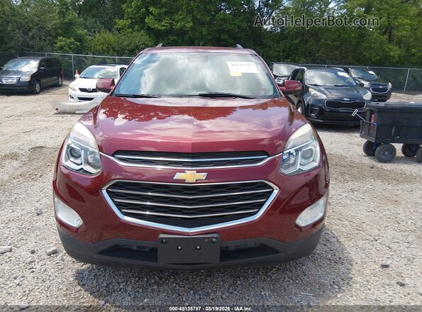 2GNALCEK6G6144572 2016 CHEVROLET EQUINOX Red 