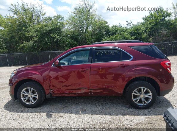 2GNALCEK6G6144572 2016 CHEVROLET EQUINOX Red 