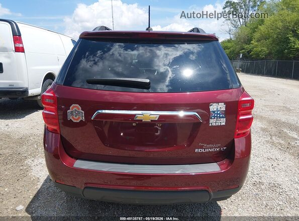 2GNALCEK6G6144572 2016 CHEVROLET EQUINOX Red 