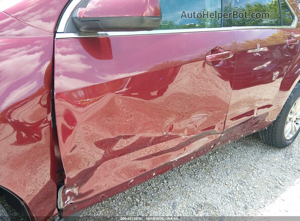 2GNALCEK6G6144572 2016 CHEVROLET EQUINOX Red 
