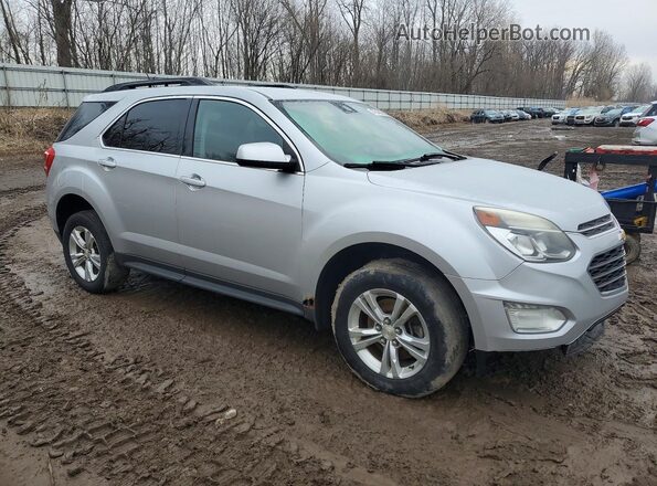 2GNALCEK6G6159847 2016 CHEVROLET EQUINOX Серебряный Передняя правая четверть