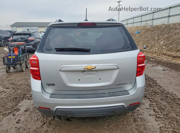 2GNALCEK6G6159847 2016 CHEVROLET EQUINOX Серебряный Вид сзади