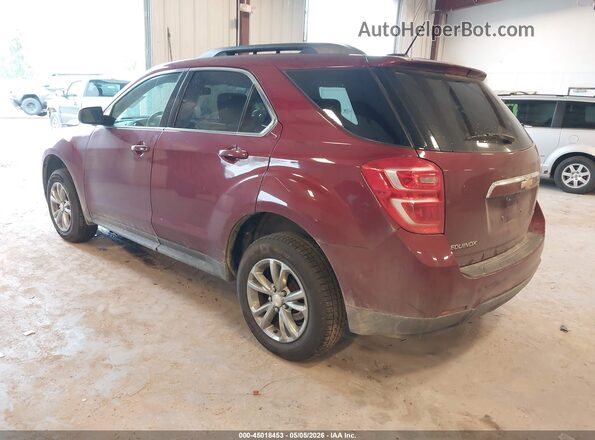 2GNALCEK6H1568297 2017 CHEVROLET EQUINOX Red Trasero izquierdo