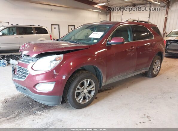 2GNALCEK6H1568297 2017 CHEVROLET EQUINOX Red Vista tres cuartos delantera izquierda