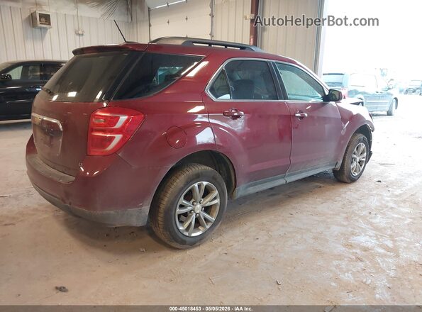 2GNALCEK6H1568297 2017 CHEVROLET EQUINOX Red Trasero derecho