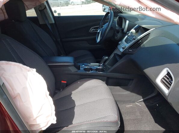 2GNALCEK8G6135162 2016 CHEVROLET EQUINOX Maroon Widok wnętrza z przodu