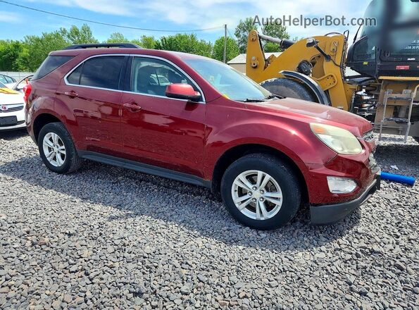 2GNALCEK8G6163530 2016 CHEVROLET EQUINOX Burgundy წინა მარჯვენა
