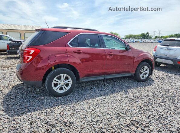 2GNALCEK8G6163530 2016 CHEVROLET EQUINOX Burgundy უკანა მარჯვენა