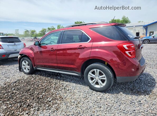 2GNALCEK8G6163530 2016 CHEVROLET EQUINOX Burgundy უკანა მარცხენა