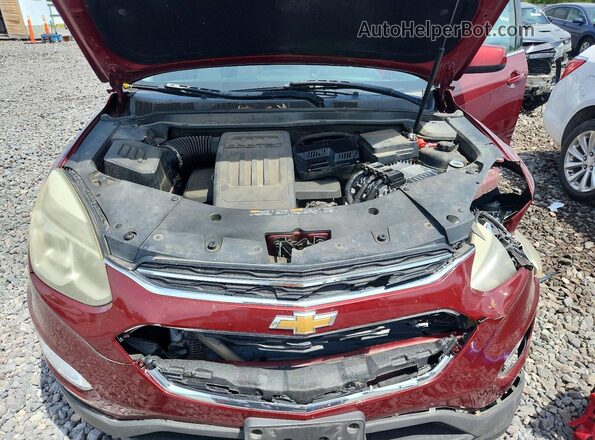2GNALCEK8G6163530 2016 CHEVROLET EQUINOX Burgundy უკანა სალონის ხედი