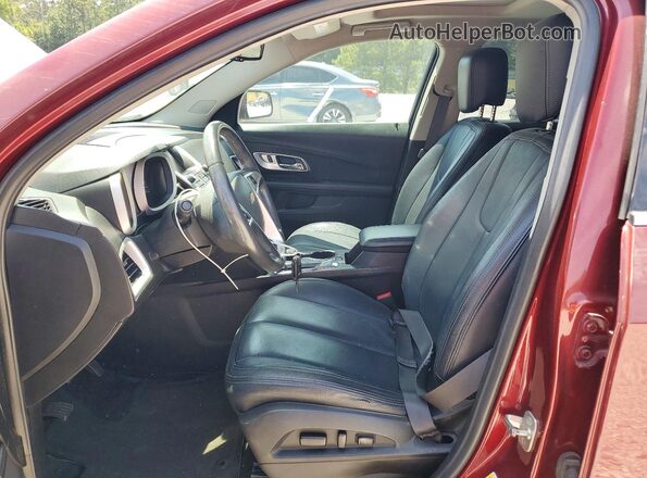 2GNALCEK8H1505668 2017 CHEVROLET EQUINOX Maroon Вид салону спереду
