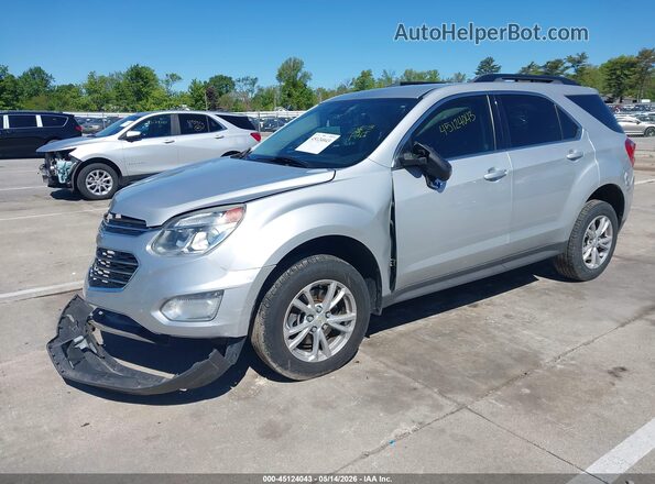 2GNALCEK8H6165540 2017 CHEVROLET EQUINOX Silver Передня ліва чверть